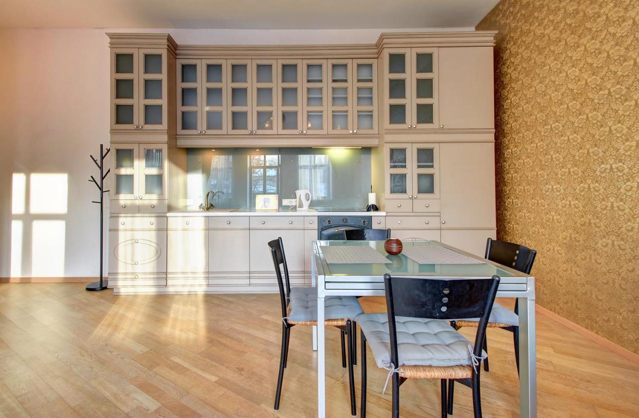 Romantic City Center Apartment In Old Town VNO Esterno foto