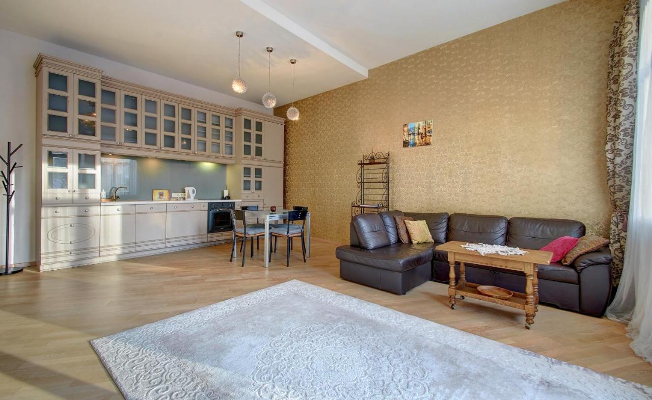 Romantic City Center Apartment In Old Town VNO Esterno foto